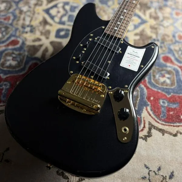Fender Made in Japan Traditional 2025 Collection 60s Mustang Rosewood Fingerboard Black Pearl エレキギター