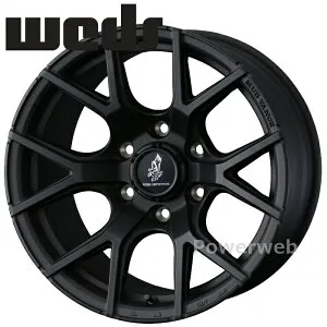 [ホイールのみ単品4本セット] Weds MUD VANCE SD 18インチ×9.0J PCD：139.7 穴数：6 インセット：50 フルマットブラック (FMBK) ウェッズ マッドヴァンス SD
