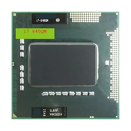 CPU コア I7-840QM I7 840QM SLBMP 1.8 GHz クアッドコア 8 スレッド CPU プロセッサ 8W 45W ソケット G1 / RPGA988A