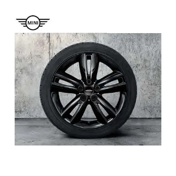 MINI純正 John Cooper Works アロイ・ホイール トラック・スポーク501 (ブラック) (7.0Jx17 ET:54) (F55/F56/F57)