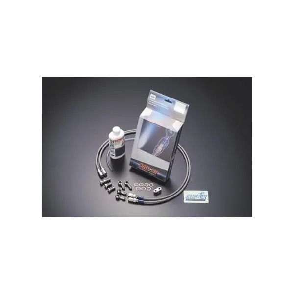 フロントブレーキホースキット スモークホース ステンレス BANDIT1250 ABS（バンディット） 07～08年 スウェッジライン（SWAGE-LINE）