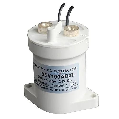 高電圧1000V 100A DCコンタクタパワーリレー SEV100ADXL コイル 12V 24V 36V 48V 60V 72V 充電パイルエネルギー車両用 (コリ電圧60VDC)