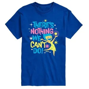 ディズニー ピクサー メンズ トップス Tシャツ グラフィック Disney / Pixar ’ s Inside Out 2 Men's Nothing We Can Do Graphic Tee Blue ブルー