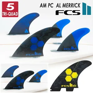 【4/24～4/26エントリーでP10倍】25 FCS2 フィン AM PC チャンネルアイランド アルメリック TRI-QUAD FIN SET トライクアッドフィン パフォーマンスコア 5フィン 5本セット Channel Islands Al Merrick’s Shaper fi