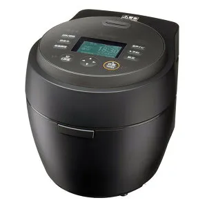 【25日は24時間限定クーポン配布】MITSUBISHI 三菱電機 ミツビシデンキジャー炊飯器 本炭釜 紬 5.5合炊き/炭漆黒 NJ-BW10G-B(2666759)送料無料