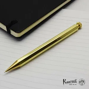 Kaweco カヴェコ スペシャル ペンシル ブラス 0.5mm PS-05BRSpecial Mechanical Pencil - 0.5 mm - Brass Body[ シャープペンシル シャーペン 0.5 おしゃれ ギフト プレゼント 海外 輸入 筆記具 ブランド 文房具