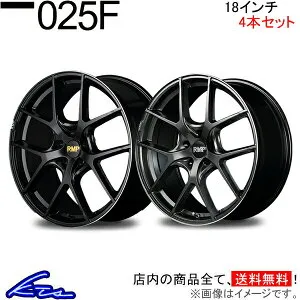 リーフニスモ ZE1 アルミホイール MID RMP 025F【18×8J 5-114 INSET42】マルカサービス 18インチ 5穴 114.3 +42 インセット42 LEAF NISMO 車用ホイール 1本 4本セット 1台分 一台分 1枚 4枚【店頭受取対応商品】