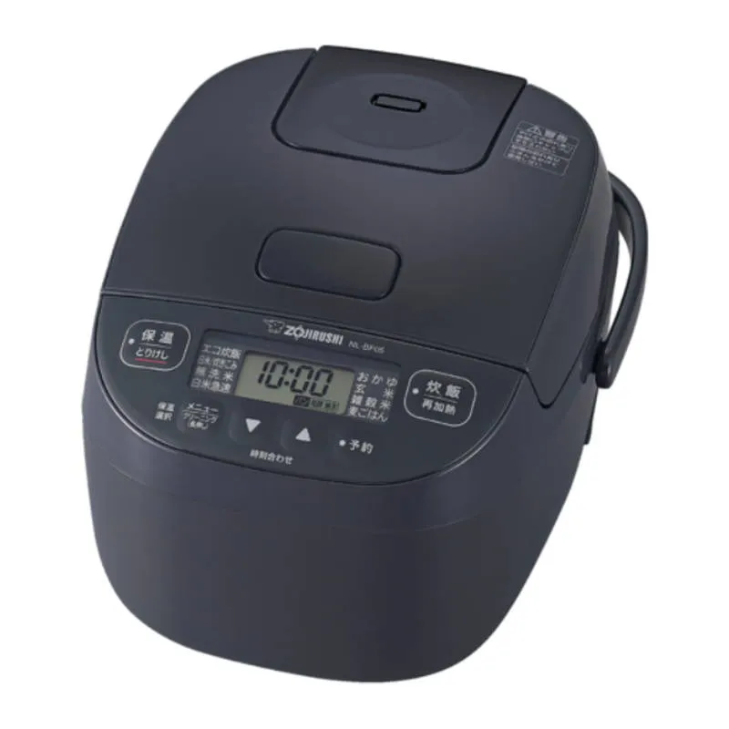 炊飯器 炊飯ジャー 3合炊き 象印 小容量マイコン炊飯ジャー 2.5mm黒厚釜 うるつや保温 NL-BF05-BZ ソフトブラック