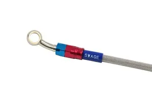 スウェッジラインプロ｜SWAGE-LINE PRO リアホースKIT R＆B クリアコート ZZ-R1400 ABS 06-11 SAP724R