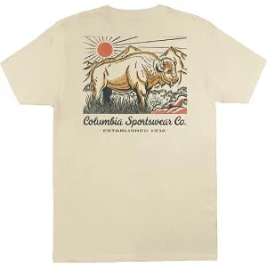コロンビア メンズ トップス Tシャツ Columbia Stock T-Shirt - Men's Chalk チョーク