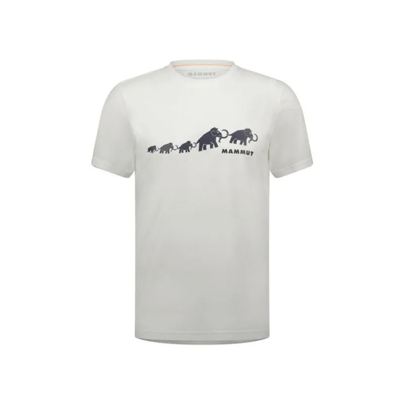 2026春夏 マムート メンズ トレッキング 半袖Ｔシャツ キューディーロゴプリントティシャツ 1017-02012 MAMMUT