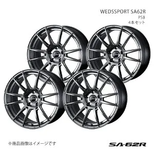 WEDSSPORT SA62R ウェッズスポーツ エスエーロクニーアール ホイール 4本セット 0041821×4 【18×9.5J 5-114.3 INSET45 PSB】