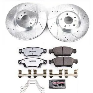 brake disc rotor 07-08インフィニティG35フロントZ26ストリートウォリアーブレーキキットのPowerStop PowerStop for 07-08 Infiniti G35 Front Z26 Street Warrior Brake Kit【並行輸入品】