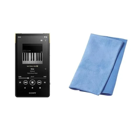 ソニー(SONY) 【ウォークマンお手入れセット 】NW-ZX707 + サンワサプライ クリーニングクロス 超極細繊維 大判タイプ(30×40cm)