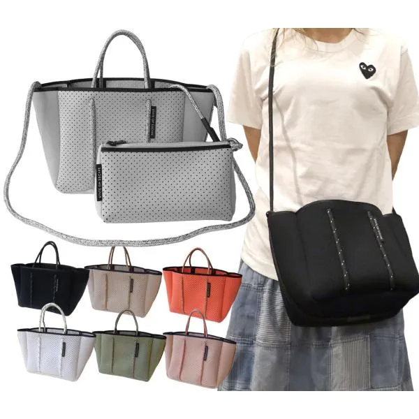 State of Escape ステイトオブエスケープ ショルダーバッグ トートバッグ プチエスケープ トートバッグ PETITE ESCAPE tote bag ミニサイズ ネオプレン バッグ