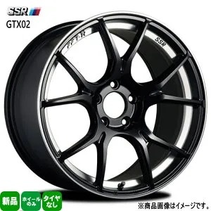 4本セット 18×7.5J+48 5/114.3 SSR GTX02 ジーティーエックス ゼロツー 新品 18インチ ホイールのみ アテンザ アクセラ CX-5 CX-8 CH-R ヤリスクロス