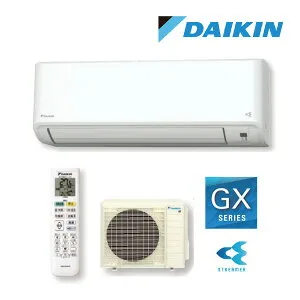 ●ダイキン ルームエアコン【S404ATGP W】ホワイト 2024年 GXシリーズ 室内電源タイプ 単相200V 14畳程度