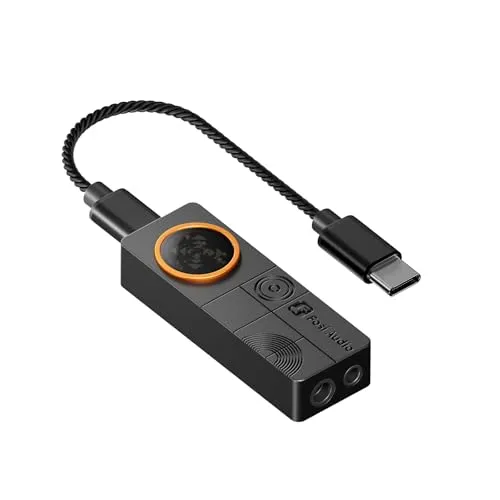 Fosi Audio DS3 USB-C DACアンプドングル ポータブルヘッドホンアンプ ゲーミング用7.1空間オーディオ対応 ES9039Q2M XMOS搭載 DSD512 3.5mmシングルエンド 4.4mmバランス PC/スマートフォン/PS5/S