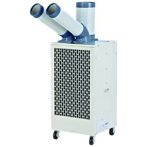 ナカトミ SAC-34 ツインダクトスポットクーラー 冷媒R32 単相100V 50/60Hz 冷房機器 プレミアムシリーズ