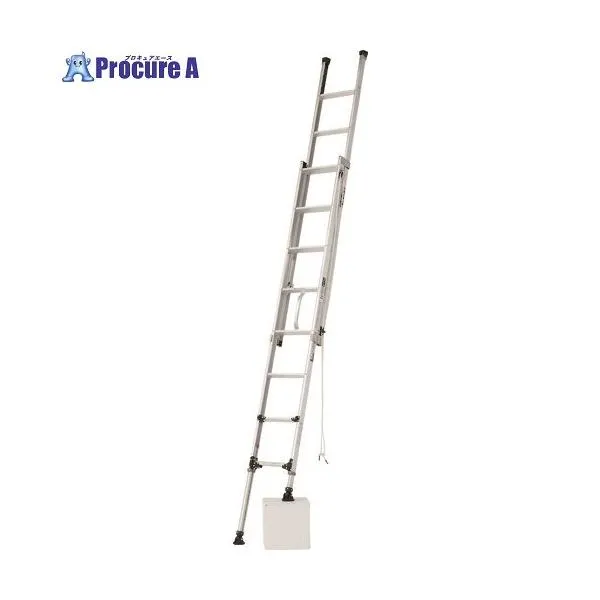 アルインコ 脚伸縮式二連はしご 5.3m 最大使用質量 100kg ■▼137-2190 ANE53FX 1台