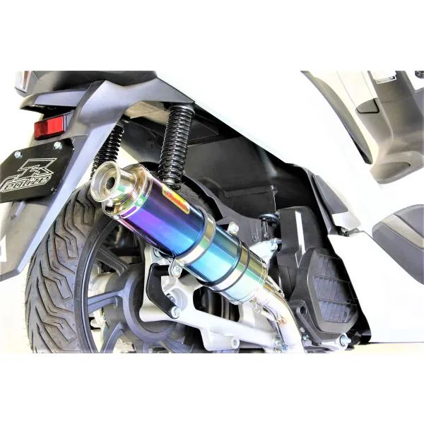 REALIZE PCX125［JF81］ ・PCX150［KF30］ 22Racing Ti チタンマフラー 345-009-01