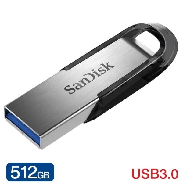 SanDisk サンディスク USBメモリ512GB Ultra Flair USB3.0対応 R:150MB/s超高速 SDCZ73-512G-G46 並行輸入品