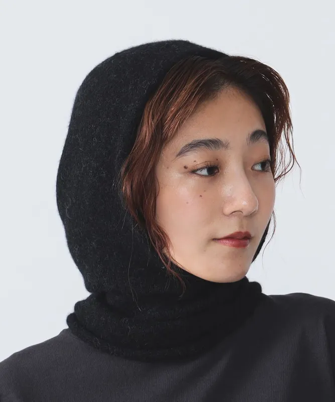 LAUREN MANOOGIAN ローレン マヌーギアン / BALACLAVA 帽子 WOMEN BLACK TWEED ONE SIZE