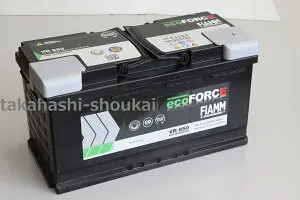【95Ah】ベンツ W216/W215 CLクラス 新品 FIAMM製 AGMバッテリー 95Ah VR850＊必ず事前の適合確認をおねがいします。CL500・CL550・CL600・CL55AMG・CL63AMG・CL65AMG C216 C215 対応品番：A001982820828・A0009828208・A0009