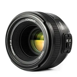 YONGNUO Nikon YN50mm F1.8N 単焦点レンズ ニコン Fマウント フルサイズ対応 標準レンズD5系列、D4系列、D850、D810系列、D800系列、D750系列、D700、D610、D600、D500、D300系列、D7500、D7200、D7100、D7000、D5600、