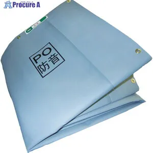 TRUSCO 防音シート1.8m×3.4m GBO2-1834 1枚 ▼415-6293