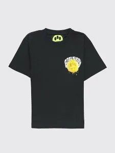 バロウキッズ BARROW KIDS ロングスリーブTシャツ Tシャツ ボーイズ ブラック Long sleeve t-shirts F4BKJUTH072 関税 送料無料 2025AW gi