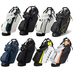 VESSEL 2024 PLAYER 4.0 Stand Pro 9.5型[ベゼル プレーヤーズ4.0 プロ スタンドバッグ キャディバッグ ゴルフ ダブルストラップ シングルストラップ KINTSUGI 326-49 326-51 326-57 326-59]