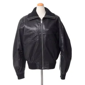 ハイダーアッカーマン (Haider Ackermann) バイカージャケット やぎ革 ブラック54310002099 2017AW レディース秋冬新作 送料無料 正規取扱