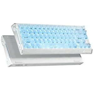 MAMBASNAKExATTACKSHARKR68HEカーボンファイバーキーボードラピットトリガーUSB-C有線ポーリングレート8000Hz対応調整可能なアクチュエーション搭載RT0.005mm256KHzスキャンレート