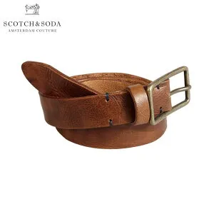 【ポイント10倍 4/24 20:00～4/27 9:59】 スコッチアンドソーダ SCOTCH＆SODA 正規販売店 メンズ ベルト Premium Italian leather belt 76305 B D15S25