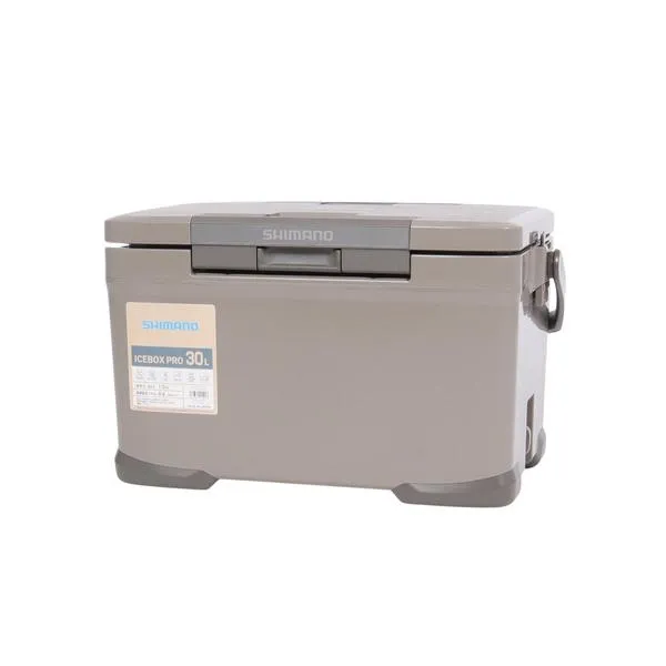 シマノ（SHIMANO）（メンズ、レディース）クーラーボックス 30L 保冷 アイスボックス ICEBOX PRO NX-030V モカ03 ハードクーラー