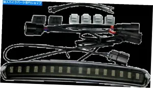 クロームパーツ カスタムダイナミクスクロームハイマウントツアーPAK LEDライトスモーク14-20ハーレーダビッドソン Custom Dynamics Chrome High Mount Tour Pak LED Light Smoke 14-20 Harley Davidson【並行輸入品】