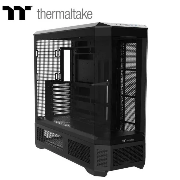 Thermaltake｜サーマルテイク フルタワー型PCケース View 600 TG Black 『E-ATX、ATX、Micro-ATX、Mini-ITX対応』 CA-11H-00F1WN-00 返品種別B