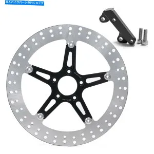 front brake rotor 14 ハーレーDyna 2000-2005＆Softail 2000-2014のための大きなブレーキローターキットフロント 14 Big Brake Rotor Kit Front Left for Harley Dyna 2000-2005 & Softail 2000-2014【並行輸入品】