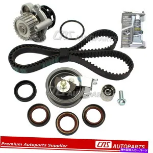Water Pump タイミングベルト +ウォーターポンプキットはアウディVWビートルゴルフジェッタ1.8Tターボ20Vに適合します Timing Belt + Water Pump Kit Fits Audi VW Beetle Golf Jetta 1.8T TURBO 20V【並行輸入品】