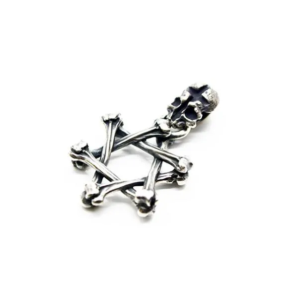 【MAD CULT/マッドカルト】「Dead Star SB-six Pendant Top/デッドスターSB-シックスペンダントトップ」(PT-59)(アクセサリー/WOLF PACK/ウルフパック)