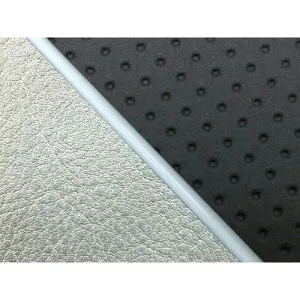 Grondement W650（99年 EJ650A1/C1） グロンドマン国産シートカバー 張替（エンボス黒/シルバーライン） 仕様 白パイピング GH5557KC854P20 グロンドマン シート関連パーツ W650