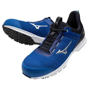 【1000円OFFクーポン有】ミズノ 安全靴 ALMIGHTY EL 31L F1GA2509(ゴムの靴紐／ローカット／ワーキング) ワーキングシューズメンズ プロテクティブスニーカー 仕事用安全靴かっこいいワーキングシ