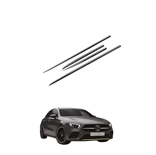 【Super Car Shop】Aクラス（For A-Class）4代目 W177型 セダン 2018年~ サイドドアアンダーモール サイドドアガーニッシュ カスタムパーツ カー用品 外装 エクステリア 傷予防 保護 傷付き防止 アクセサリー ステンレス