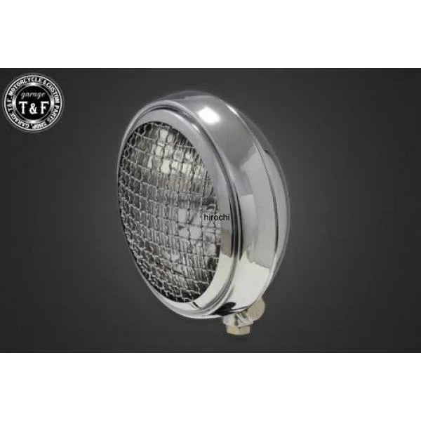 4023591 ガレージT&F 5.75in グリルヘッドライト(メッキ)クリアーレンズ+ステーC イントルーダーLC250 JP店