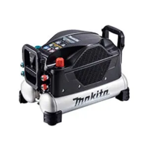 【純正品】エアコンプレッサ マキタ AC500XL タンク内最高圧力:46気圧 高圧・一般圧対応、50/60Hz共用 タンク容量:11L 黒 1台
