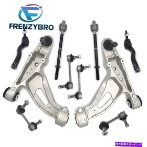 ボールジョイント 下部コントロールアームキット10pcフロントリア左右側フィット2003-2007キャデラックCTS Lower Control Arm Kit 10pc Front Rear Left Right Side Fit 2003-2007 Cadillac CTS【並行輸入品】