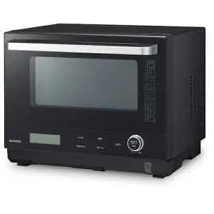 アイリスオーヤマ IRIS 518152 30Lタンク式スチームオーブンレンジ ブラック 【品番：MS-F3001-B】