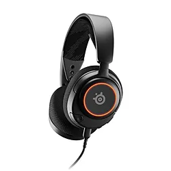 SteelSeries 61631J ゲーミングヘッドセット Arctis Nova 3 ブラック ［φ3.5mmミニプラグ＋USB-C＋USB-A /両耳 /ヘッドバンドタイプ］