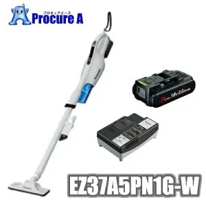 パナソニック Panasonic EZ37A5PN1G-W 充電式サイクロンクリーナー電池セット 18.0V 3.0Ah 掃除機 吸引力 粉塵 簡単 デュアル 掃除 清掃 車内 ブラシ クリーンカプセル ハンディ ●YA513